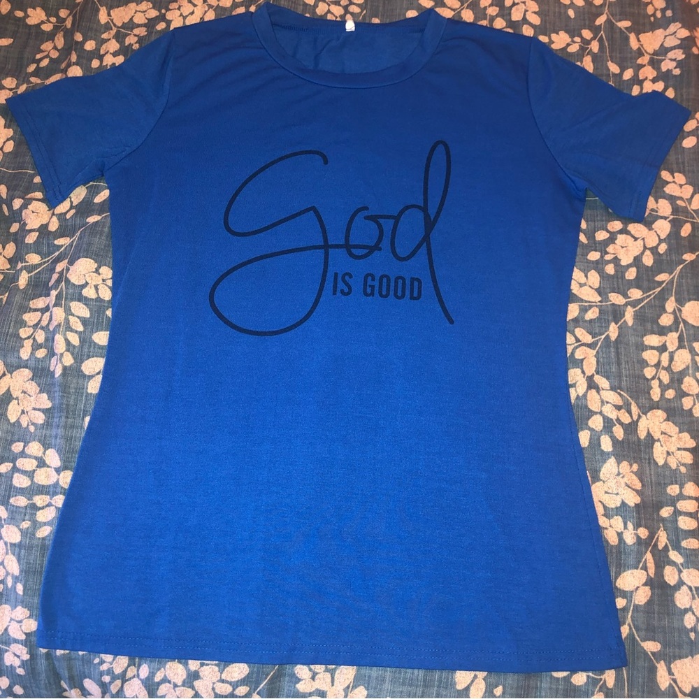 God is Good Fitted Tee